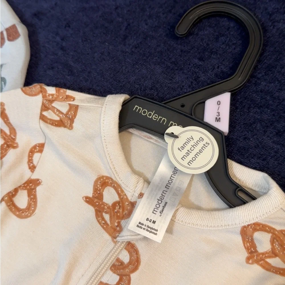 Cozy Animal Print Kids Footie Pajamas